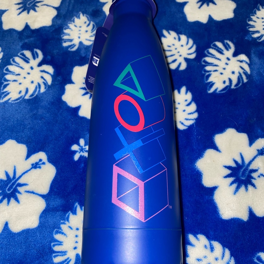 Primark Blue “PlayStation” Water Bottle